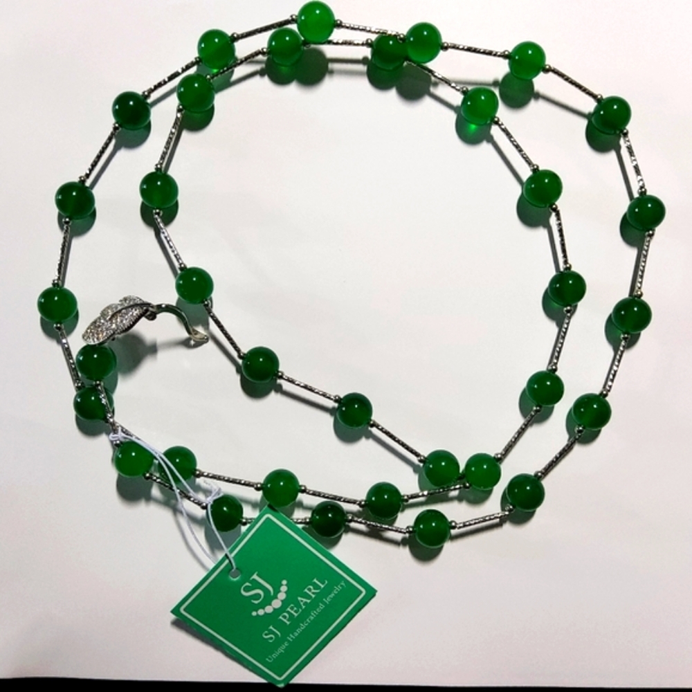 Green Agate Necklace